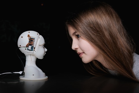 Ars Electronica Center / SEER: Simulative Emotional Expression Robot – Takayuki Todo (JP) (c) vog.photo